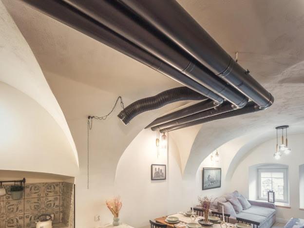 Loft W Kamienicy Apartment Duszniki Zdroj Ruang foto